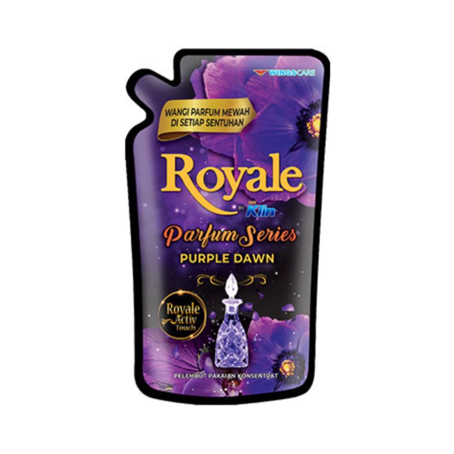 Royale by So Klin Purple Dawn Softener Pelembut Pakaian 650ml