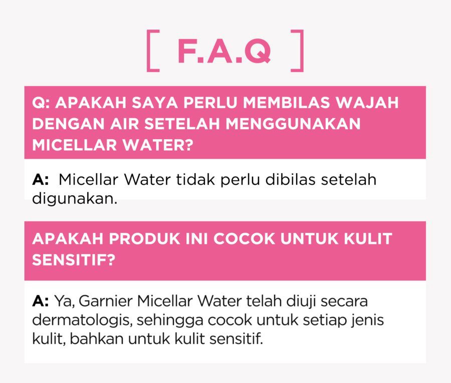 Garnier Micellar Cleansing Water Pembersih Make Up 125ml