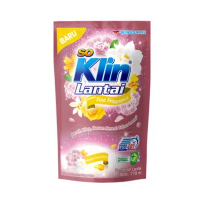 SoKlin Lantai Moment in Gold Pouch Pembersih Lantai