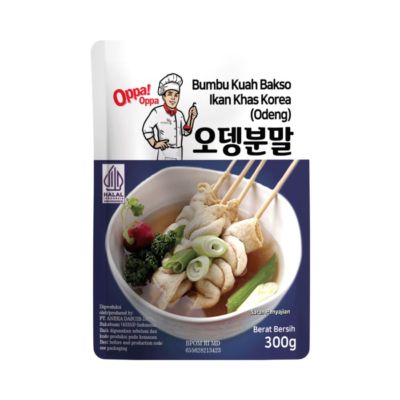 Oppa! Oppa Bumbu Kuah Bakso Ikan Khas Korea Odeng 300gr