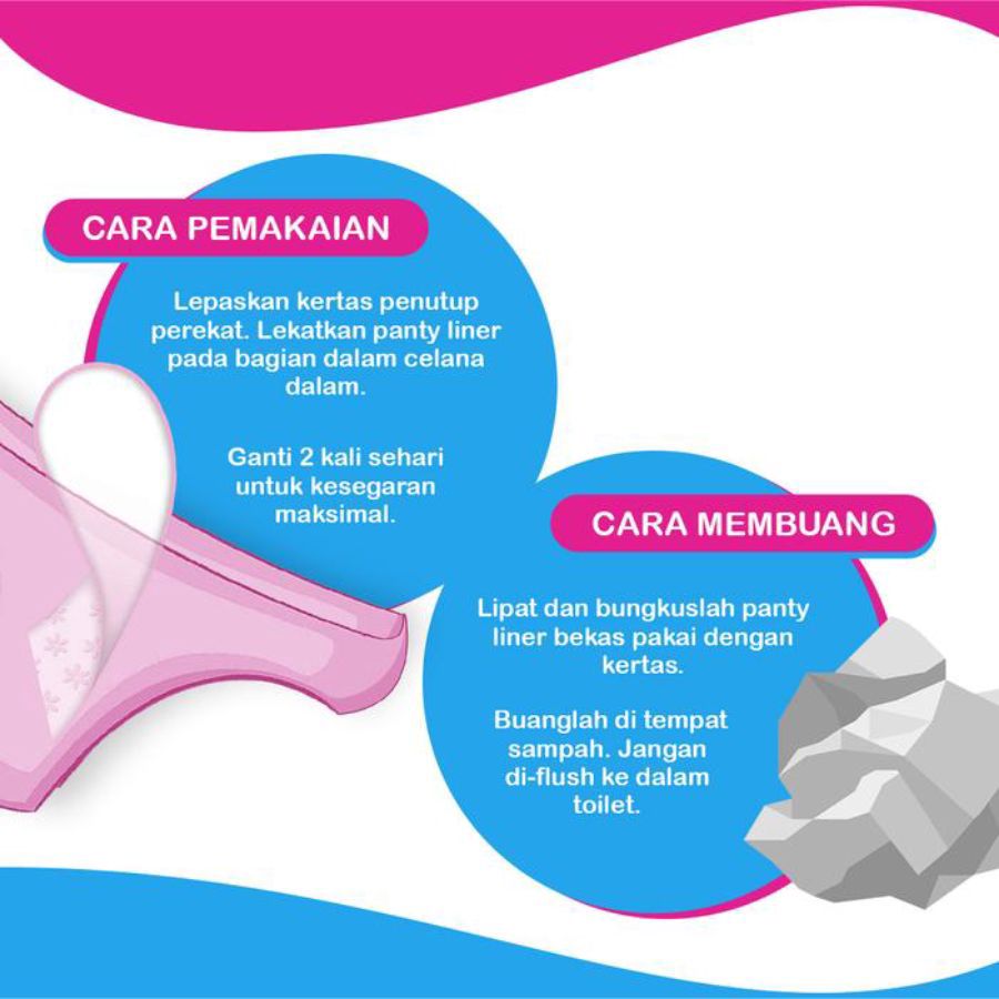 Carefree Breathable Unscented Pantyliner 40pads