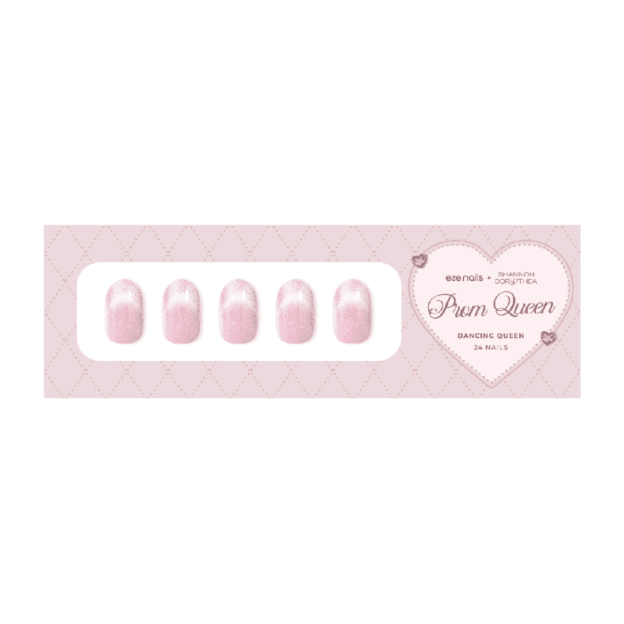 Eze Nails Dancing Queen Kuku Palsu Tempel 24pcs