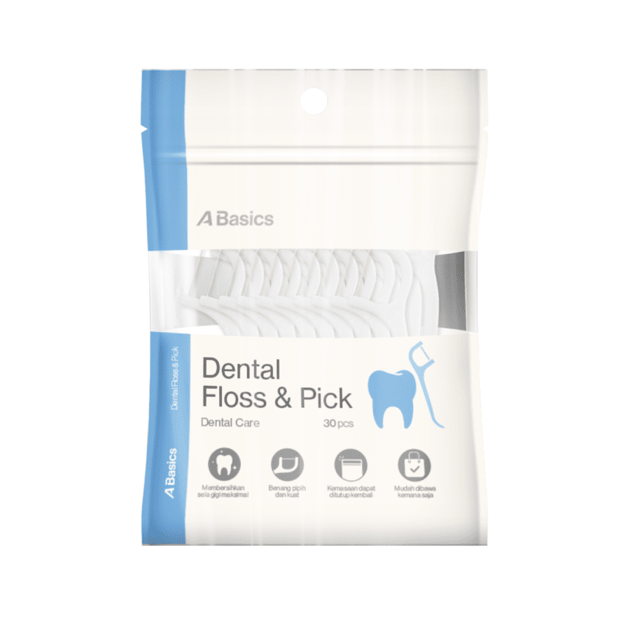 Dental Floss & Pick A Basics 30pcs