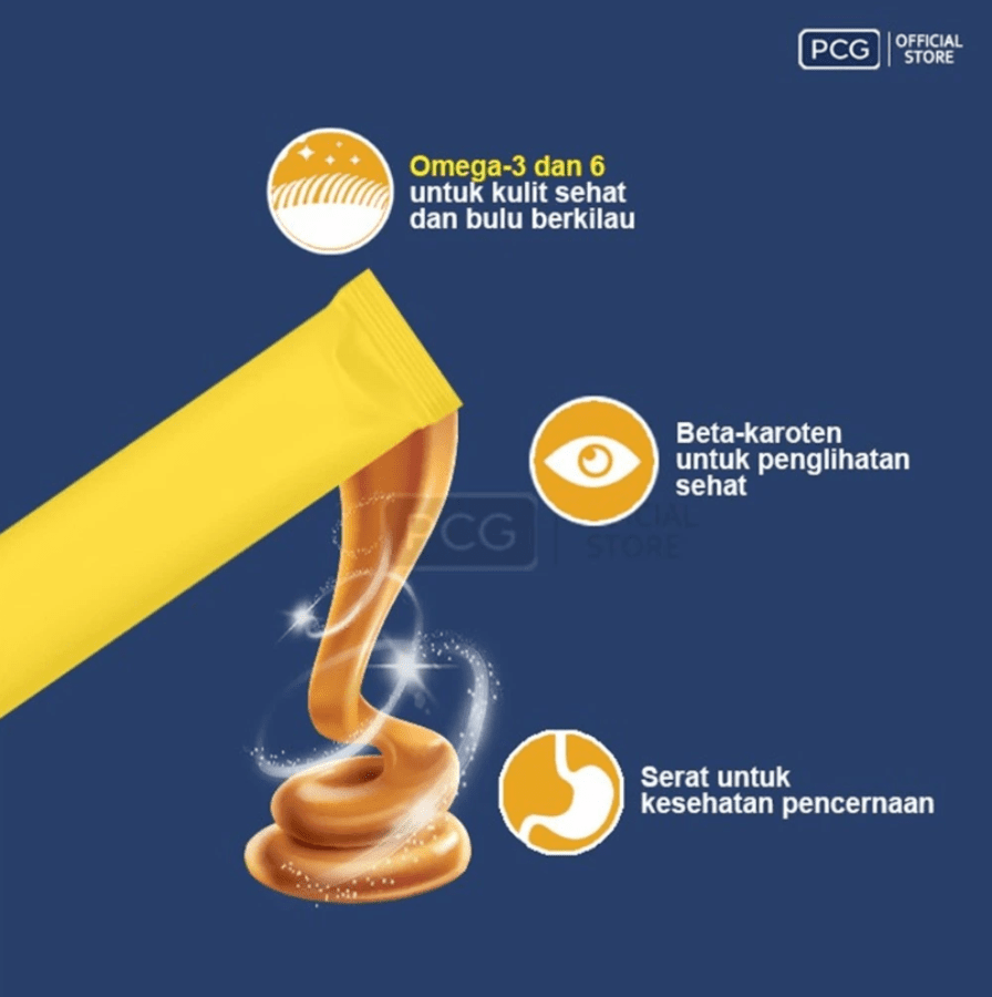 SmartHeart Creamy Treats Chicken Pumpkin Snack Anjing 4 sticks x 15 gram 60gram
