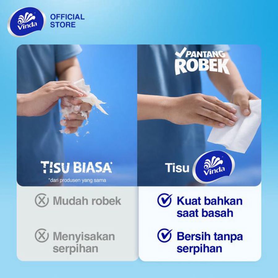 Vinda Prestige 4D Facial Tissue Hanging Tisu Wajah 840ply