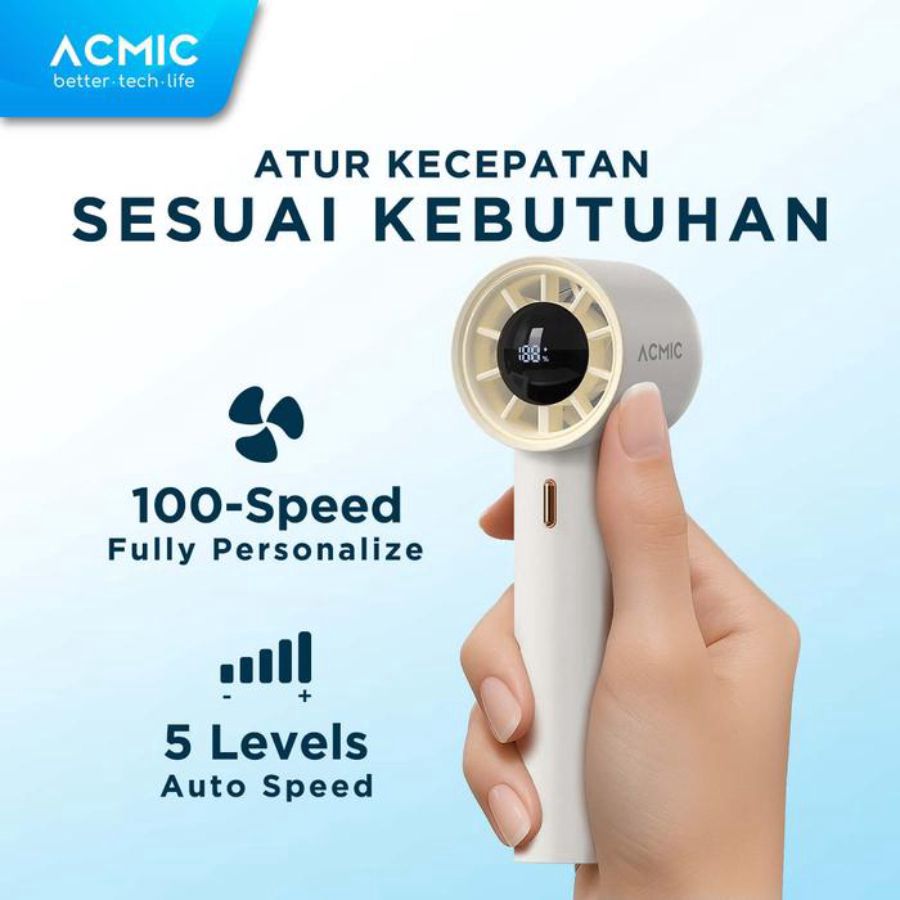 ACMIC Mini Fan White MF01 1pcs