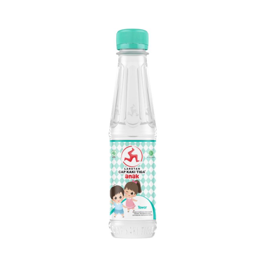 Larutan Cap Kaki Tiga Anak Tawar 200ml