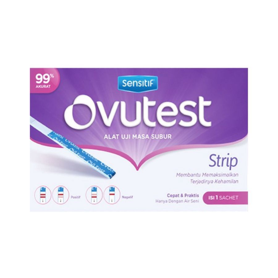Sensitif Ovutest Strip Testpack 1sachet