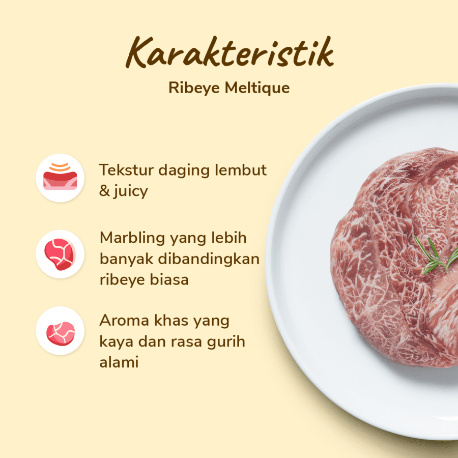 Ribeye Meltique Import 200gram