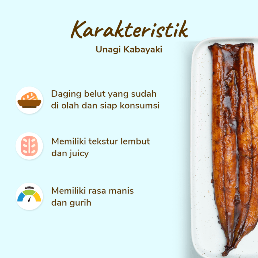 Unagi Kabayaki M 100gram