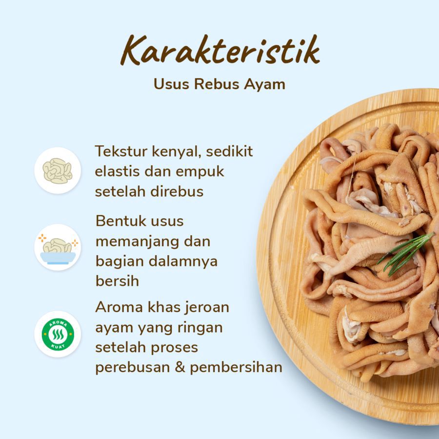 Usus Rebus Ayam Astro Farm 450-550gram
