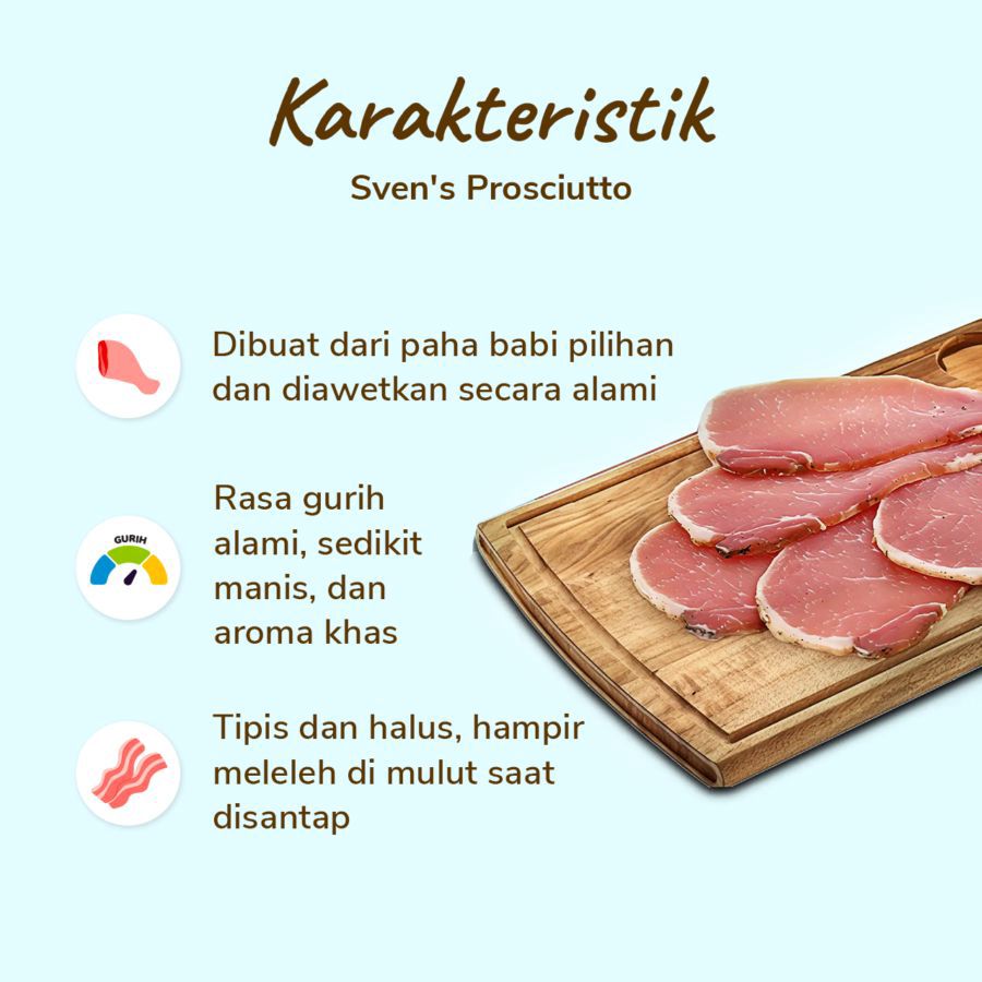 Sven's Prosciutto 100gram