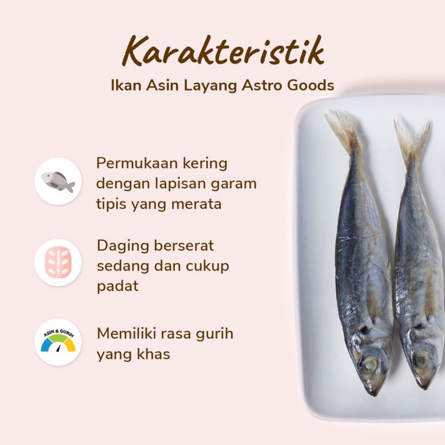 Ikan Asin Layang Astro Farm 100gram