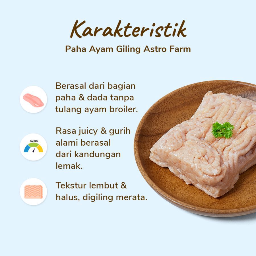 Paha Ayam Giling Astro Farm 500gram 1pcs