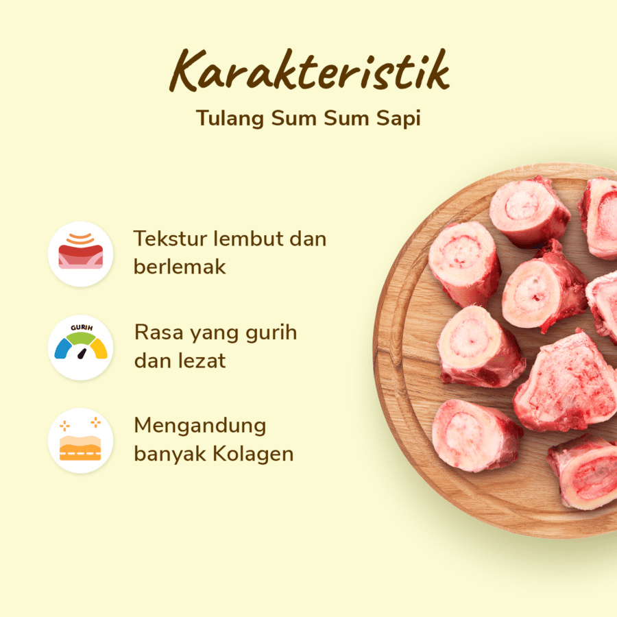Sum Sum Tulang Sapi Import Astro Farm 500gram