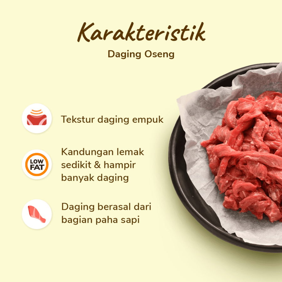 Daging Oseng Import Astro Farm 250gram