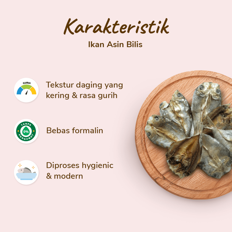 Ikan Asin Bilis 100gram