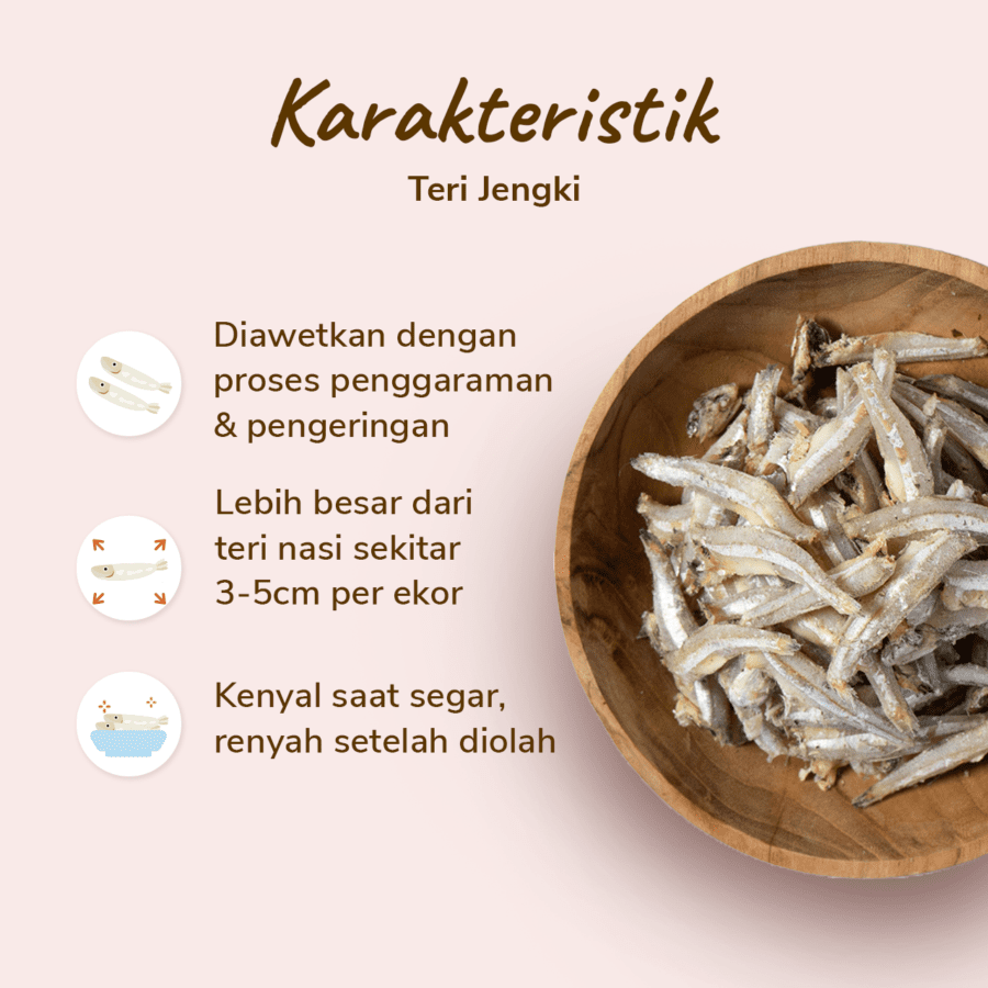 Ikan Teri Jengki 100gram