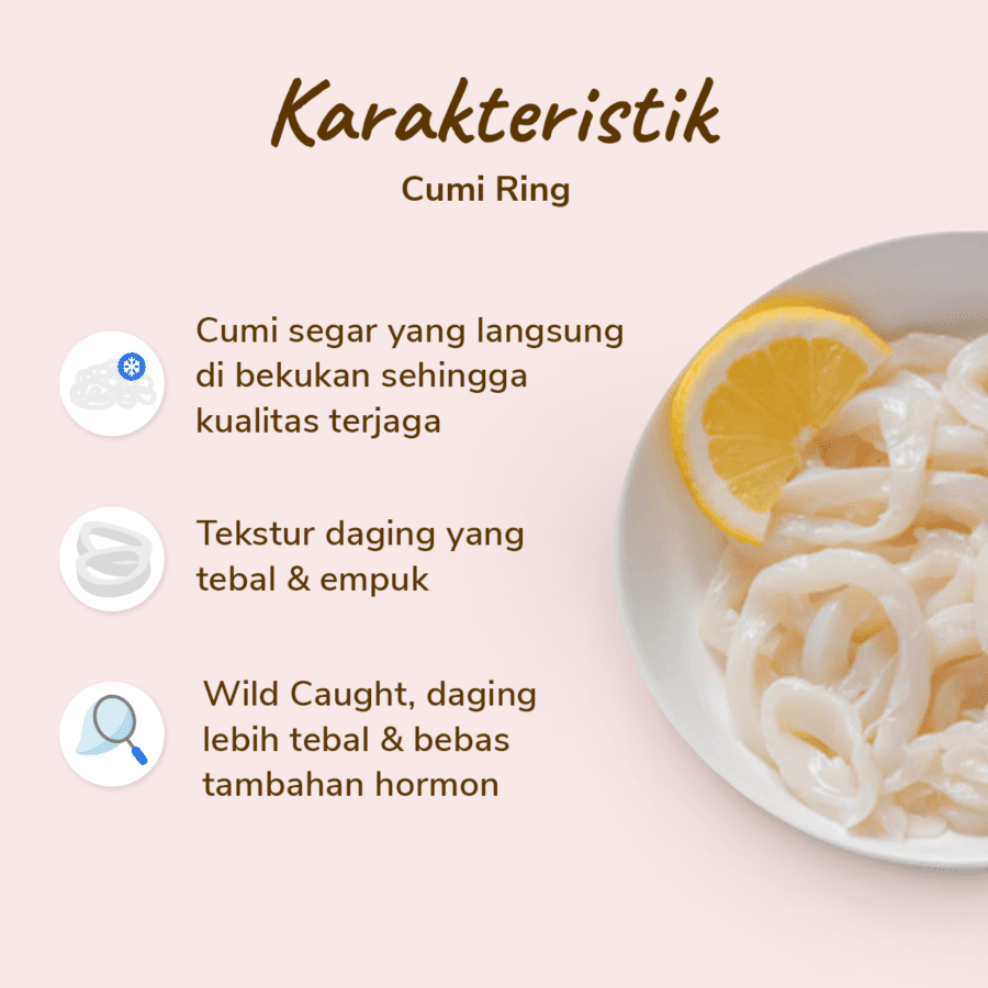 Cumi Ring Astro Farm 250gram