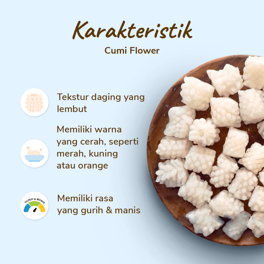 Cumi Flower Astro Farm 250gram
