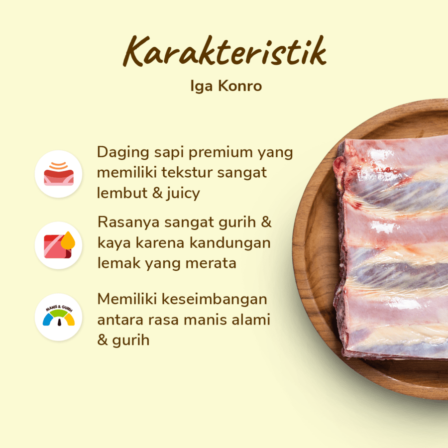 Iga Konro Import 500gram