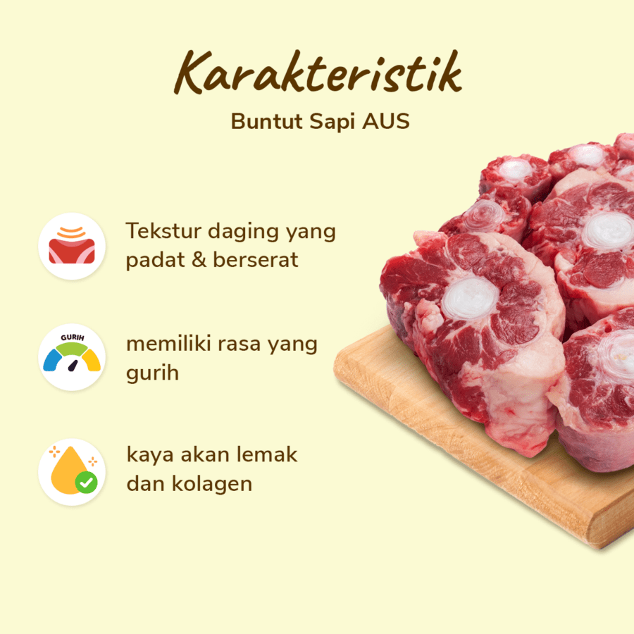 Buntut Sapi AUS Astro Farm 500gram