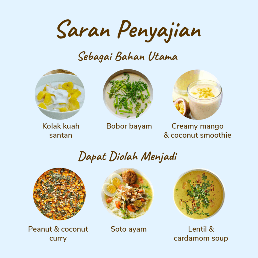 Santan Kelapa Murni Kental Frozen Astro Farm 500gram