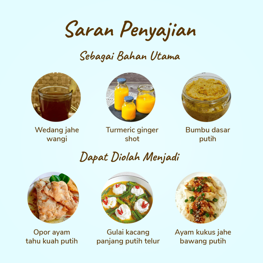 Jahe Putih Ekonomis Astro Farm 200gram