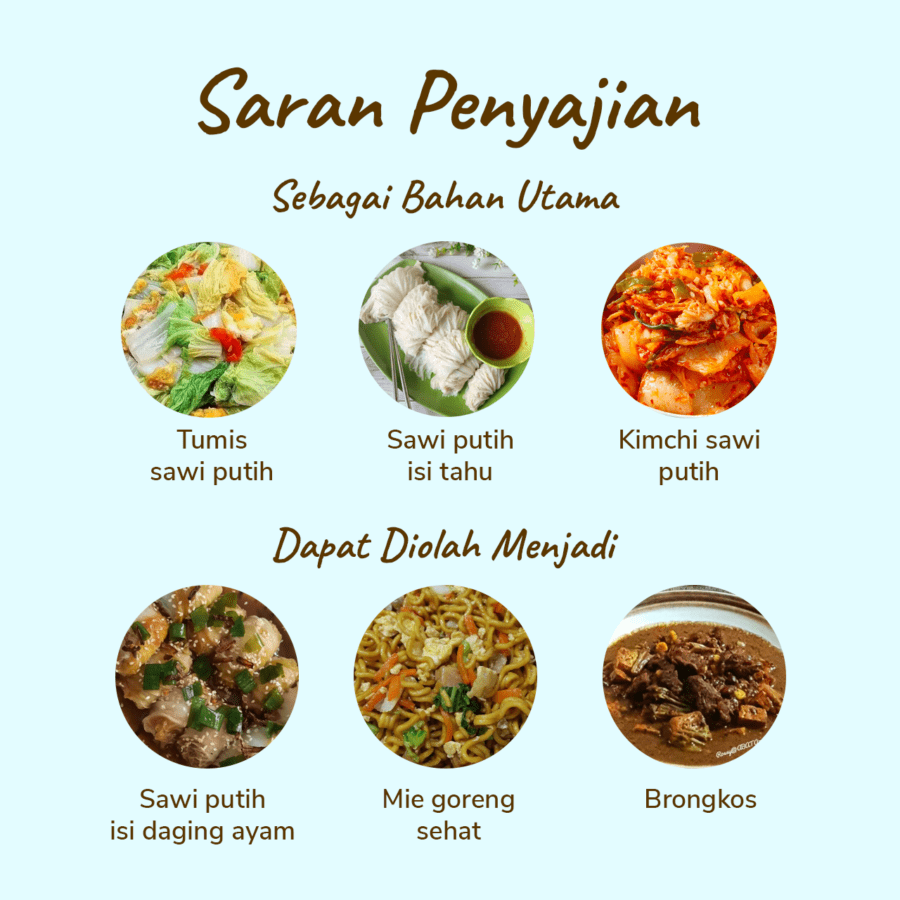 Sawi Putih Organik 500gram
