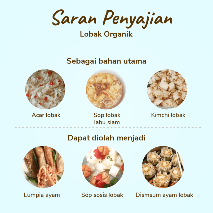 Lobak Organik 500gram