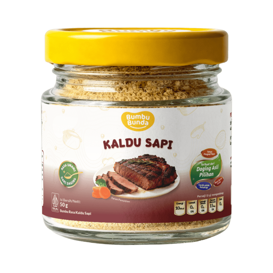 Bumbu Bunda Elia Bumbu Rasa Kaldu Daging Sapi 50gram