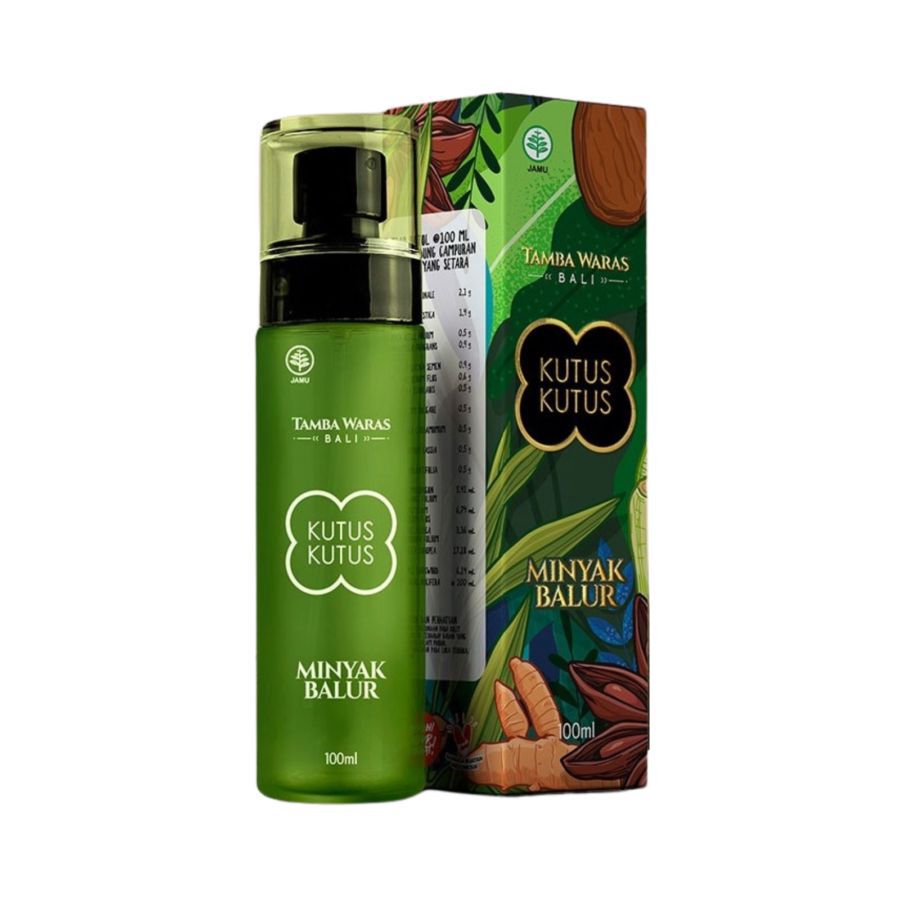 Kutus Kutus Tamba Waras Minyak Balur Bali 100ml