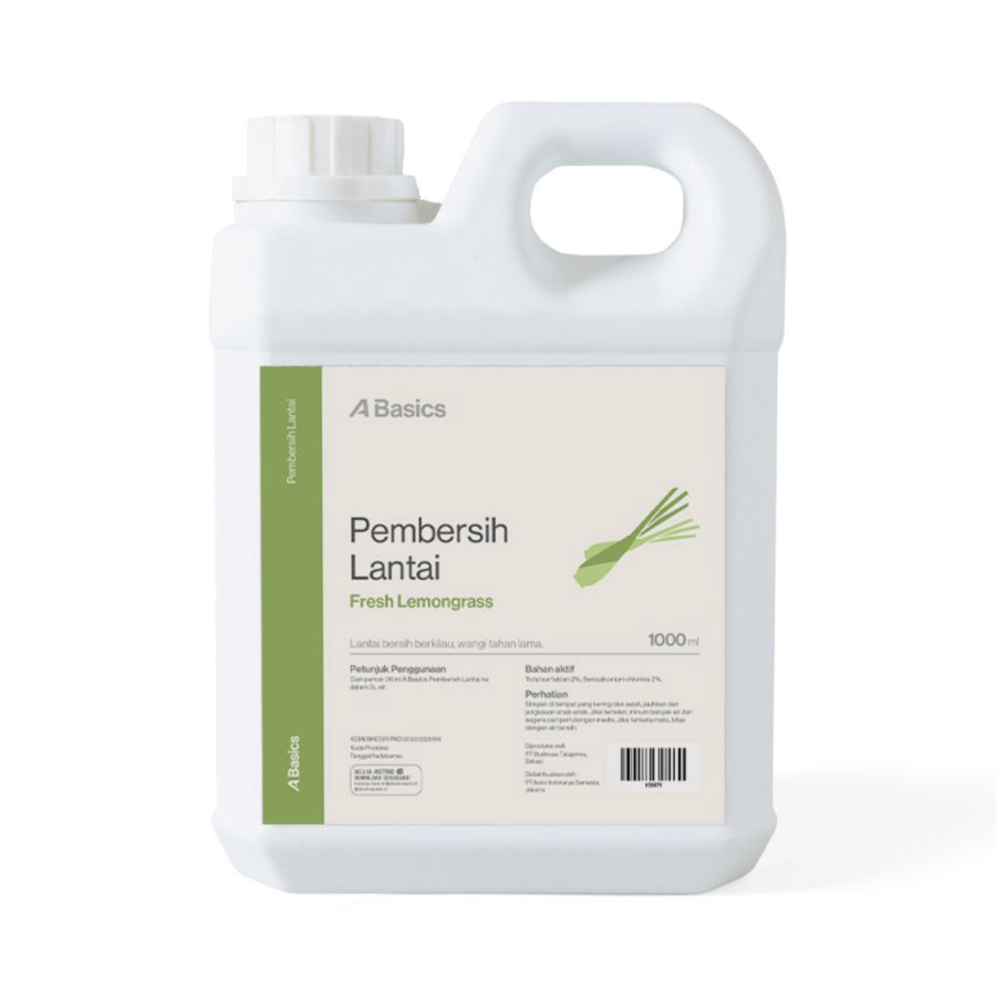 Pembersih Lantai Fresh Lemongrass A Basics 1000ml