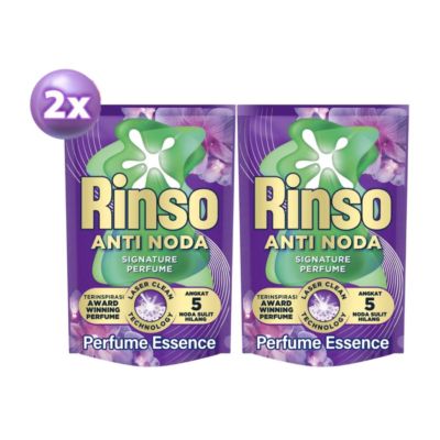 Bundle Isi 2 Rinso Anti Noda Essence Deterjen Cair 700 ml