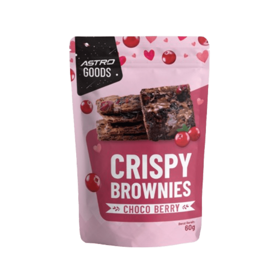 Crispy Brownies Choco Berry Astro Goods 60gram