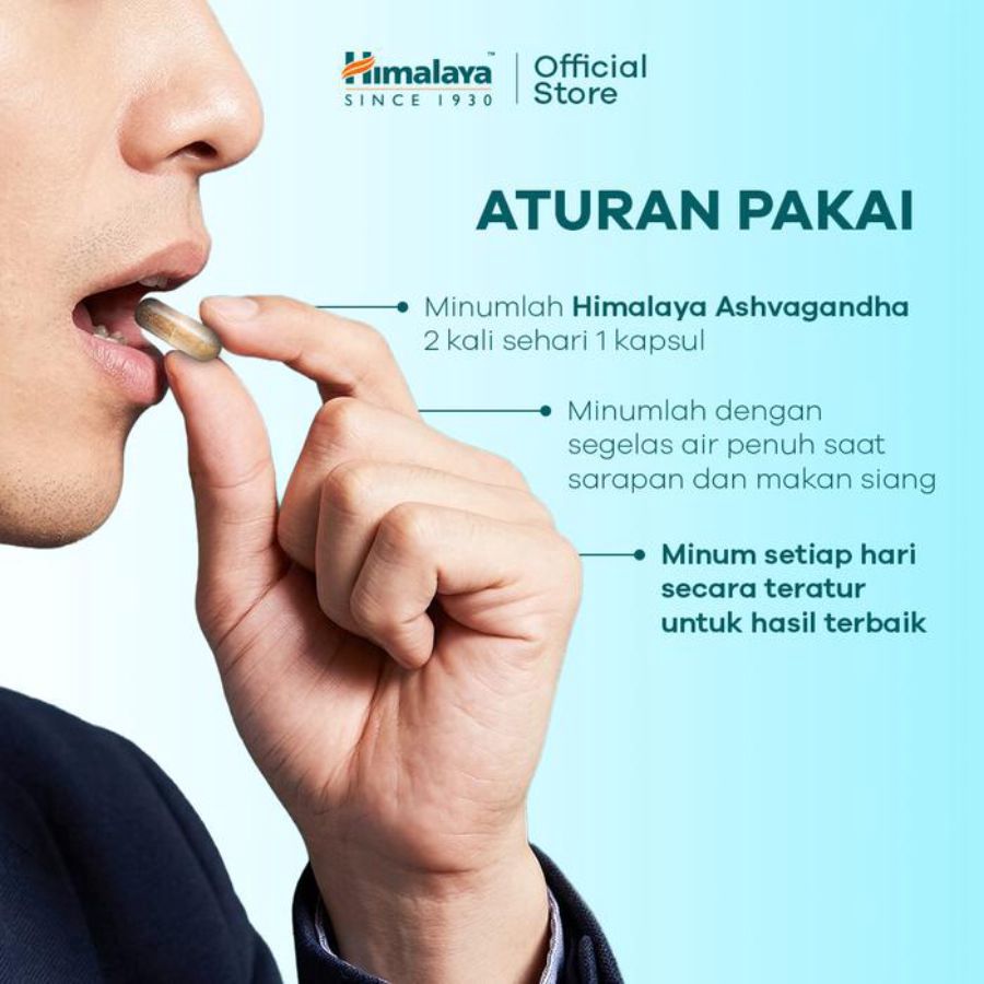 Himalaya Ashvagandha Suplemen 60kapsul