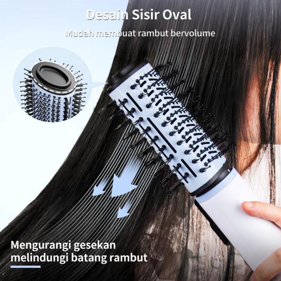 Simplus Hair Dryer Brush 4in1 Pink 1pcs