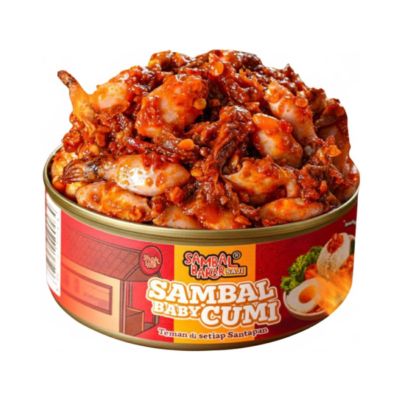 Sambal Bakar Saji Sambal Baby Cumi