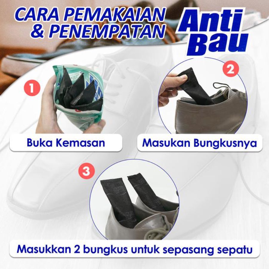 Bagus Anti Bau Sepatu 4 x 25 gr