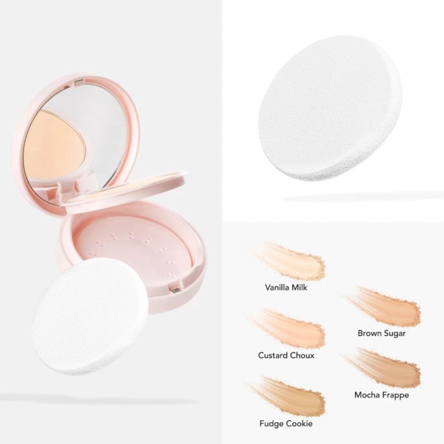 Sea Makeup Acne Cover & Smooth Brown Sugar Two Way Cake 9gram