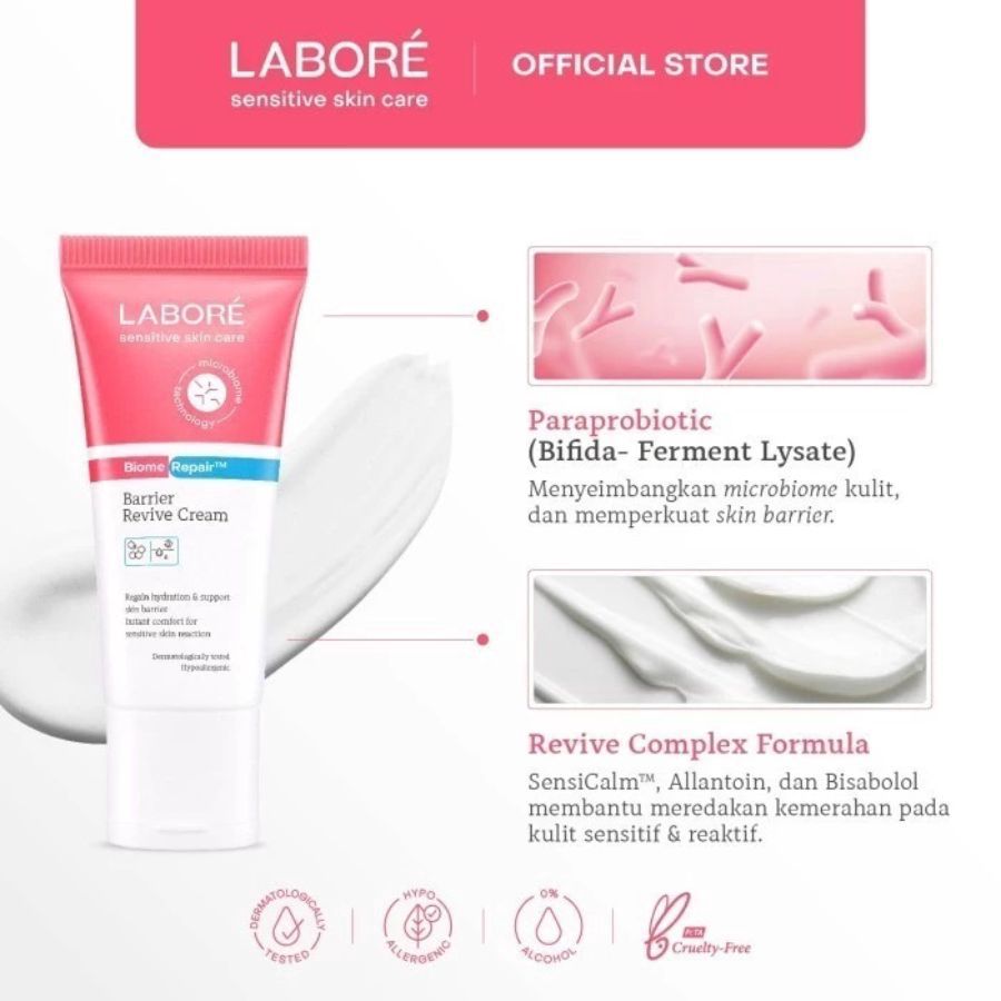 LABORE Sensitive Skin Care BiomeRepair Barrier Revive Cream 10ml