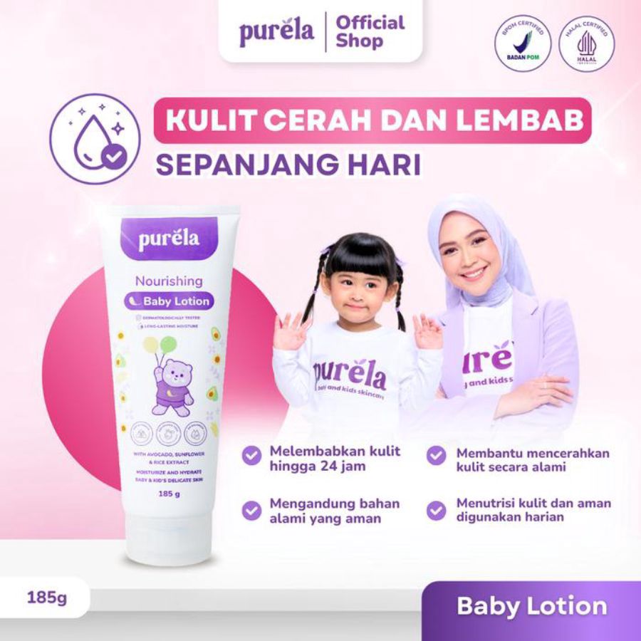 Purela Nourishing Baby Lotion 185gram