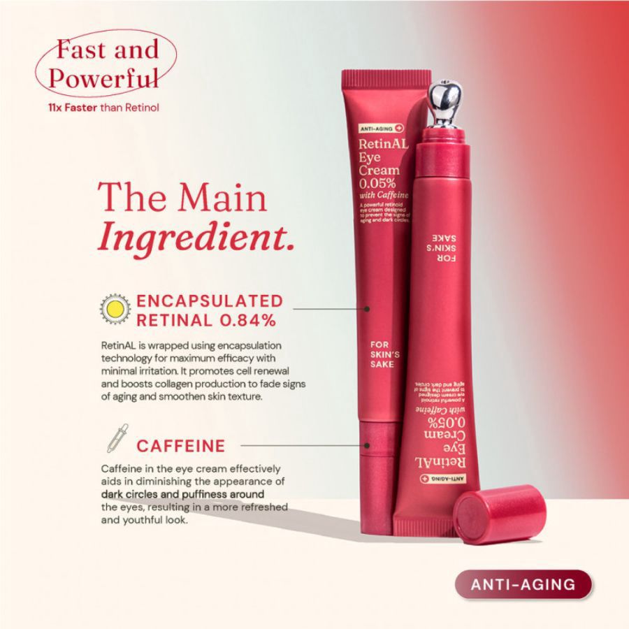 For Skin's Sake RetinAL Eye Cream 0,05% with Caffeine 20ml