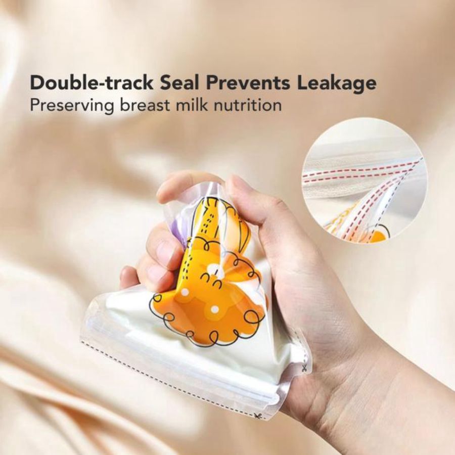 Sakumini Disposable Breastmilk Storage Bag Thermal Sensor Kapasitas 120 ml 30bags