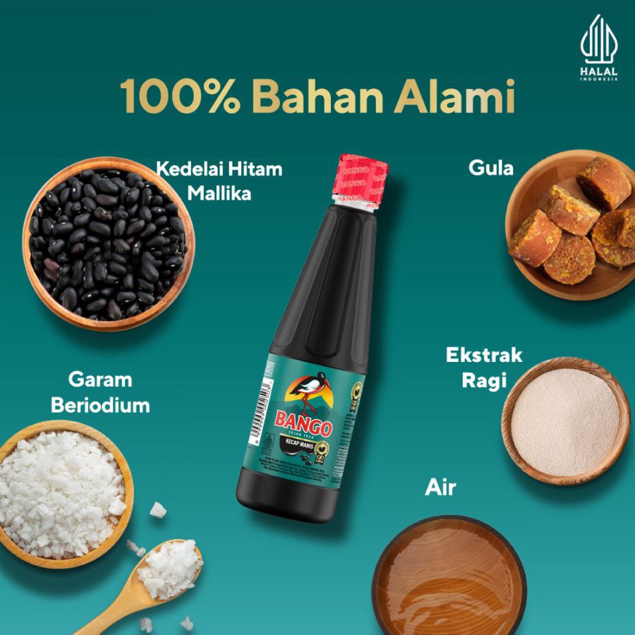 Bango Kecap Manis Botol 385gram