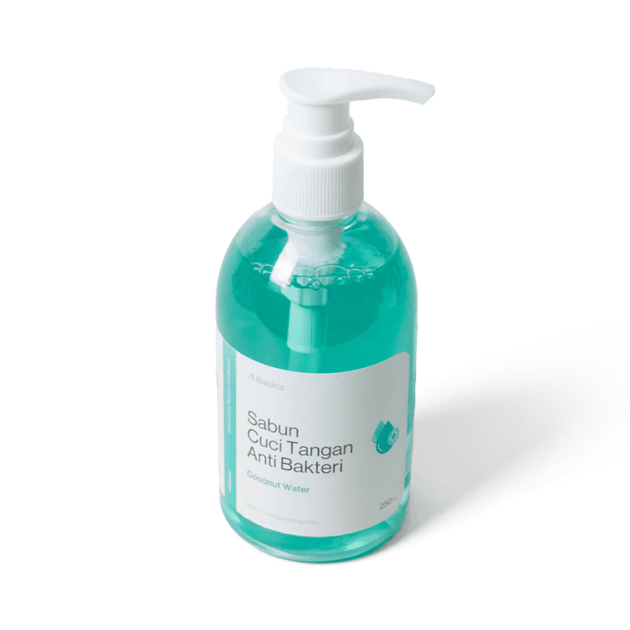 Antibacterial Handsoap A Basics Bottle