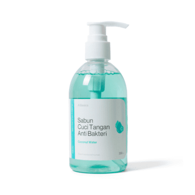 Antibacterial Handsoap A Basics Bottle