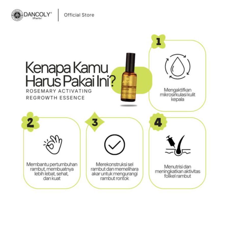 Dancoly Rosemary Activating Regrowth Essence Hair Serum 50ml