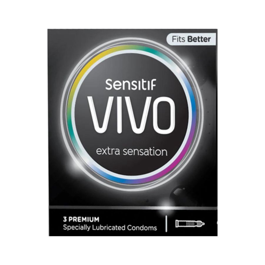 Vivo Extra Sensations Kondom Pria 3sachets