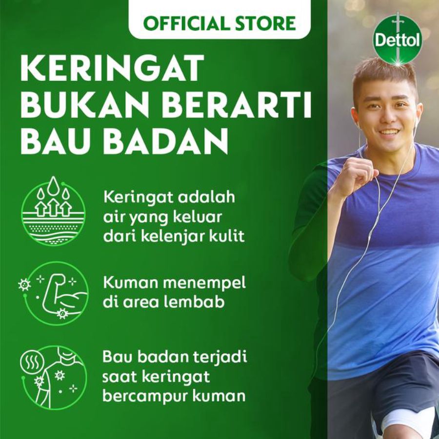 Dettol Cool Menthol & Eaucalyptus Antibacterial Body Wash 720gram